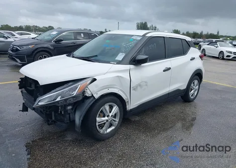 2021 Nissan Kicks S Xtronic Cvt z USA, uszkodzony, nr VIN 3N1CP5BV5ML473757